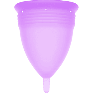 STERCUP - COPO MENSTRUAL DE SILICONE FDA LILAC - TAMANHO L