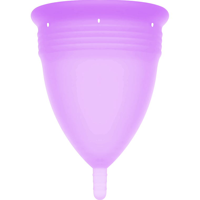 STERCUP - COPO MENSTRUAL DE SILICONE FDA LILAC - TAMANHO L 1