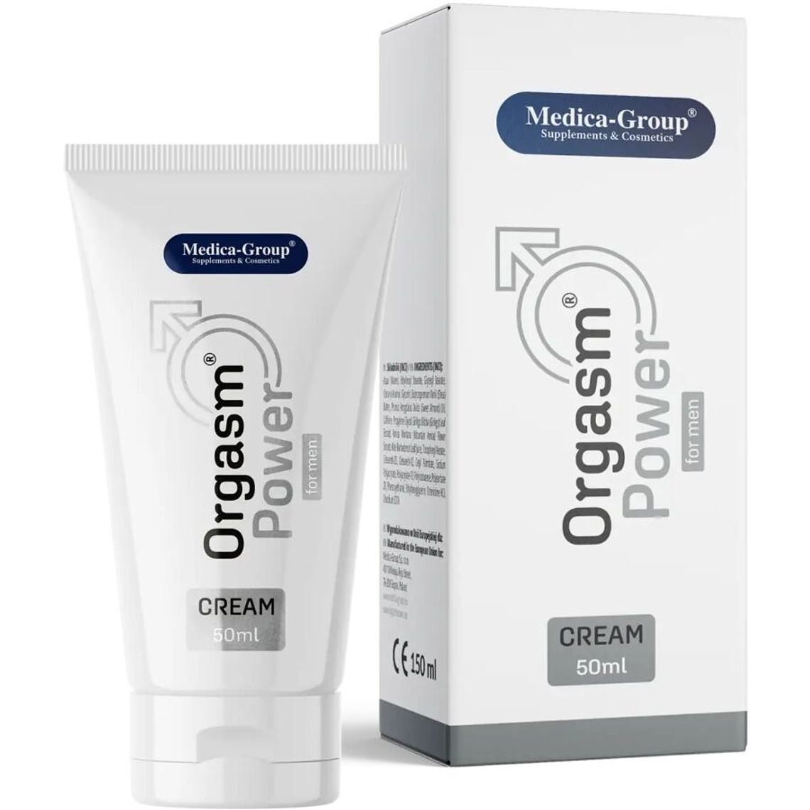 MEDICA GROUP - CREME ÍNTIMO ORGASM POWER PARA HOMENS 50 ML 1