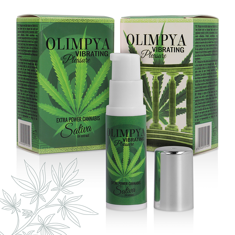 OLIMPYA - VIBRATING PLEASURE EXTRA SATIVA CANNABIS 1