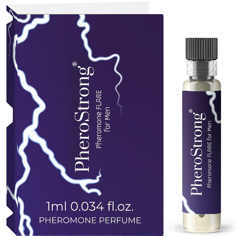 PHEROSTRONG - FLARE PERFUME COM FEROMÔNIOS PARA HOMENS 1 ML 1