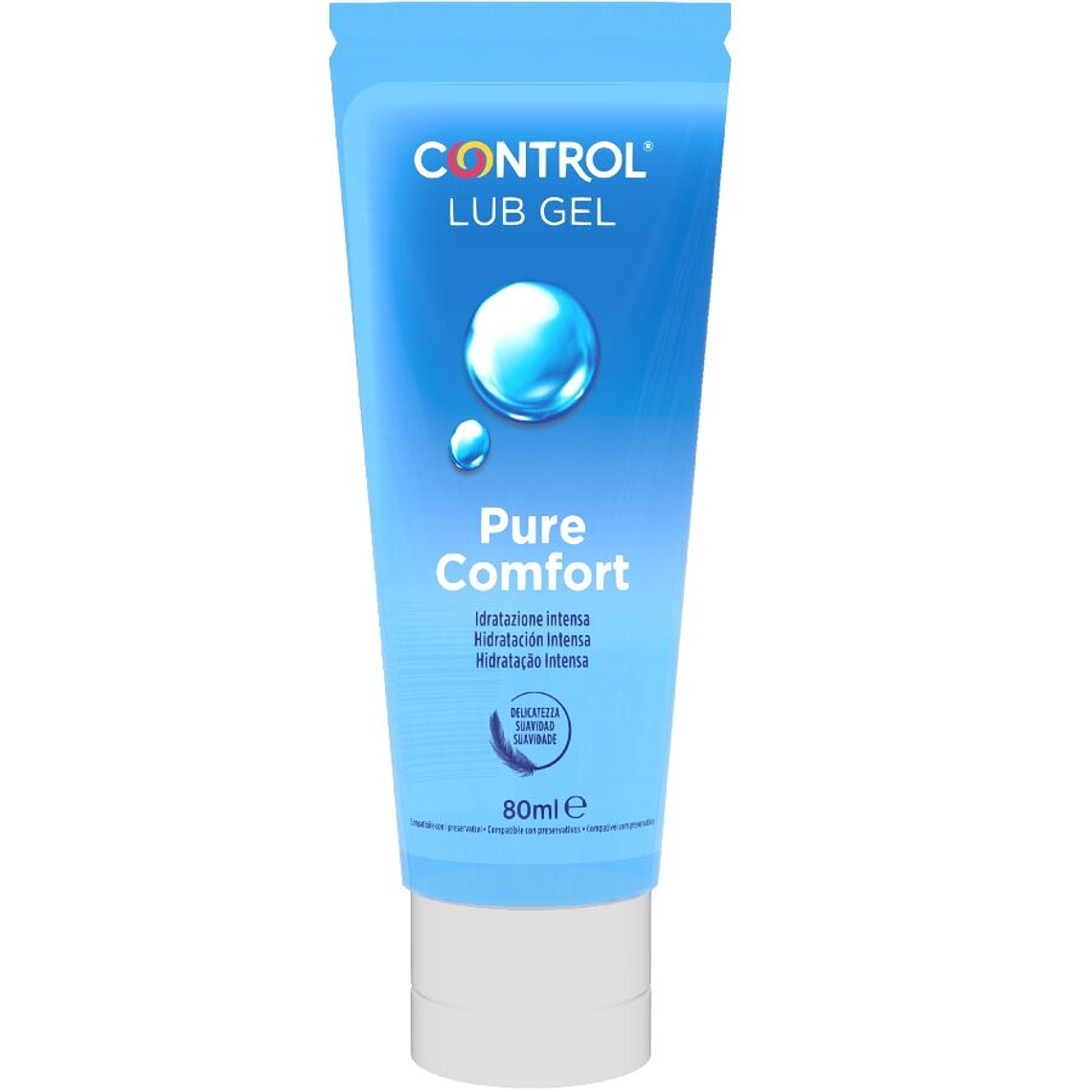 CONTROL - LUBRIFICANTE DE HIDRATAÇÃO INTENSA PURE COMFORT 80 ML 1