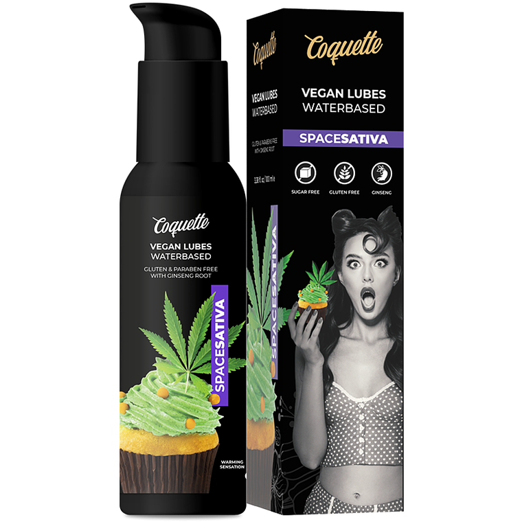 COQUETTE CHIC DESIRE - LUBRIFICANTE PREMIUM EXPERIENCE VEGAN SPACE SATIVA 100 ML 1