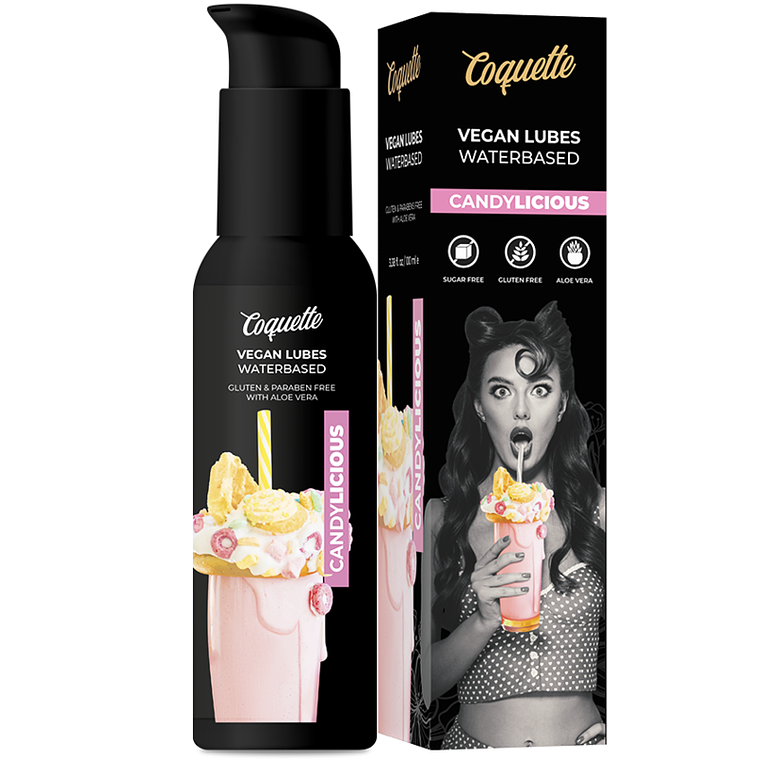 COQUETTE CHIC DESIRE - LUBRIFICANTE VEGANO CANDYLICIOSO PREMIUM EXPERIENCE 100ML 1
