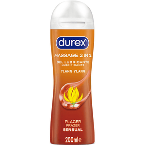 DUREX - GEL LUBRIFICANTE PARA MASSAGEM SENSUAL YLANG YLANG 200 ML