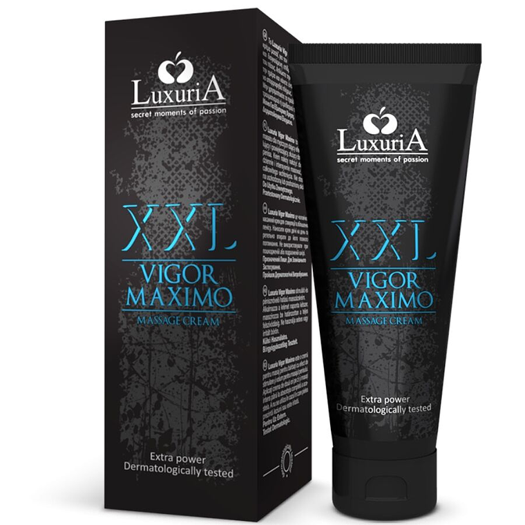 INTIMATELINE LUXURIA - CREME DE MASSAGEM XXL VIGOR MAXIMO 75 ML 1