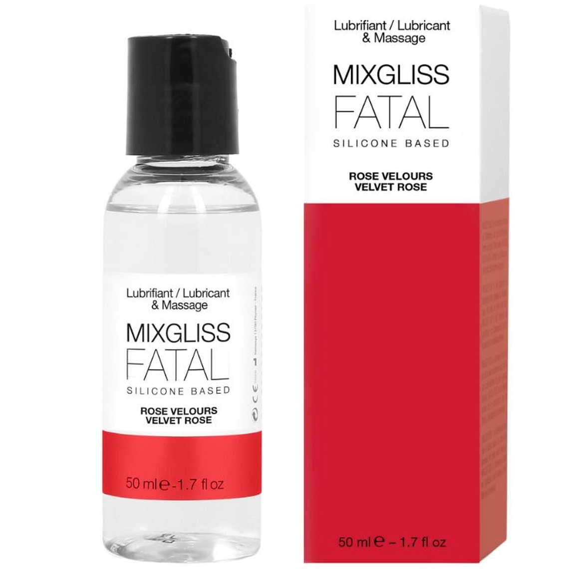MIXGLISS - LUBRIFICANTE DE SILICONE FATAL ROSES 50 ML 1