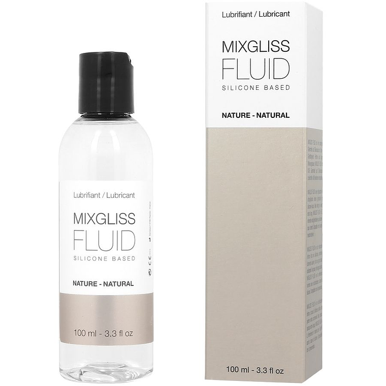 MIXGLISS - LUBRIFICANTE NATURAL BASE DE SILICONE 100ML 1