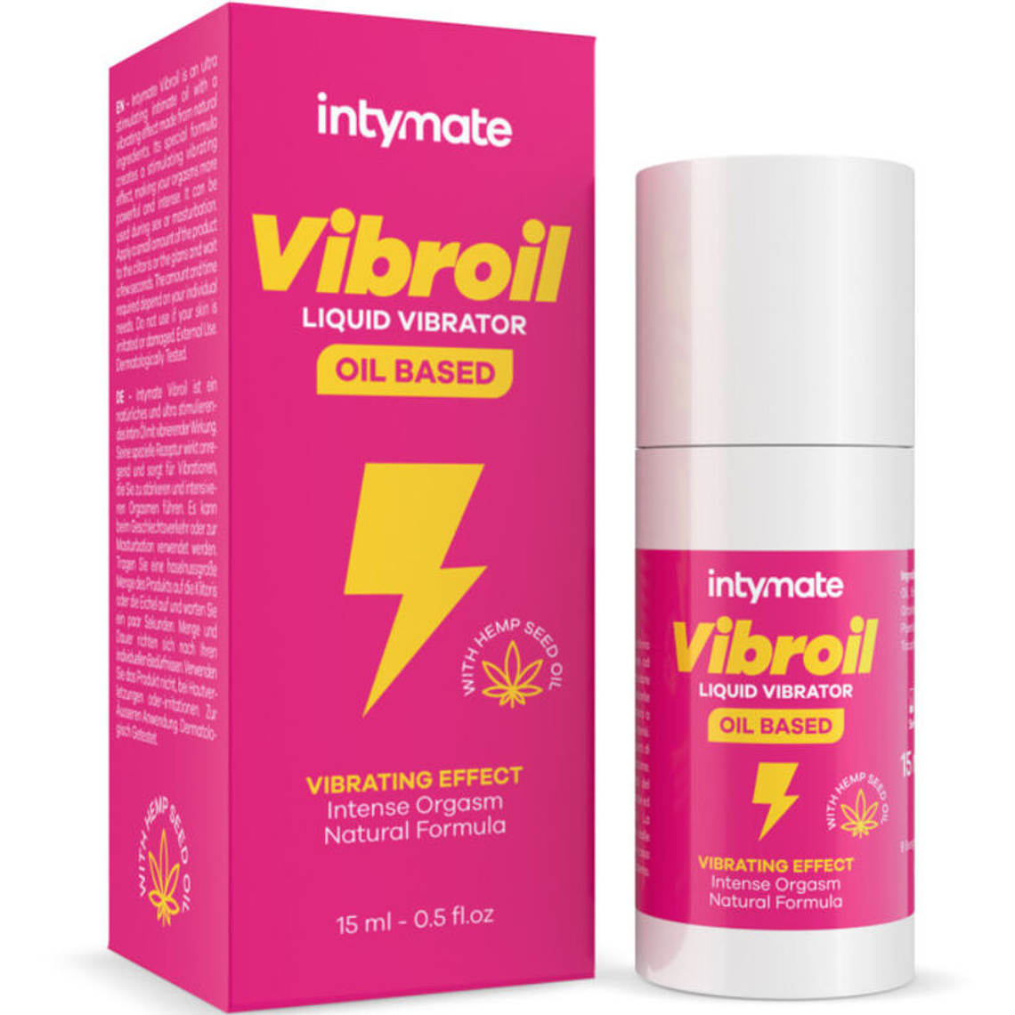 INTIMATELINE INTYMATE - ÓLEO ÍNTIMO VIBROIL PARA SEU EFEITO VIBRANTE 15 ML 1