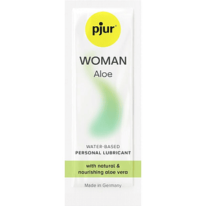 PJUR - WOMAN ALOE LUBRIFICANTE BASE DE GUA 2 ML