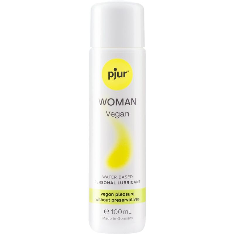 PJUR - WOMAN VEGAN LUBRIFICANTE BASE DE GUA 100 ML 1