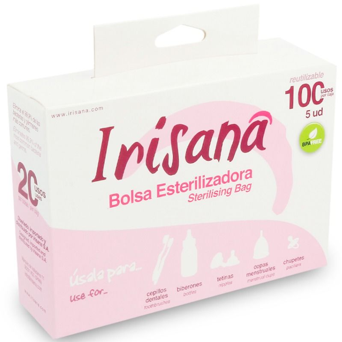 IRISANA - SACO ESTERILIZADOR 5 UNIDADES 1