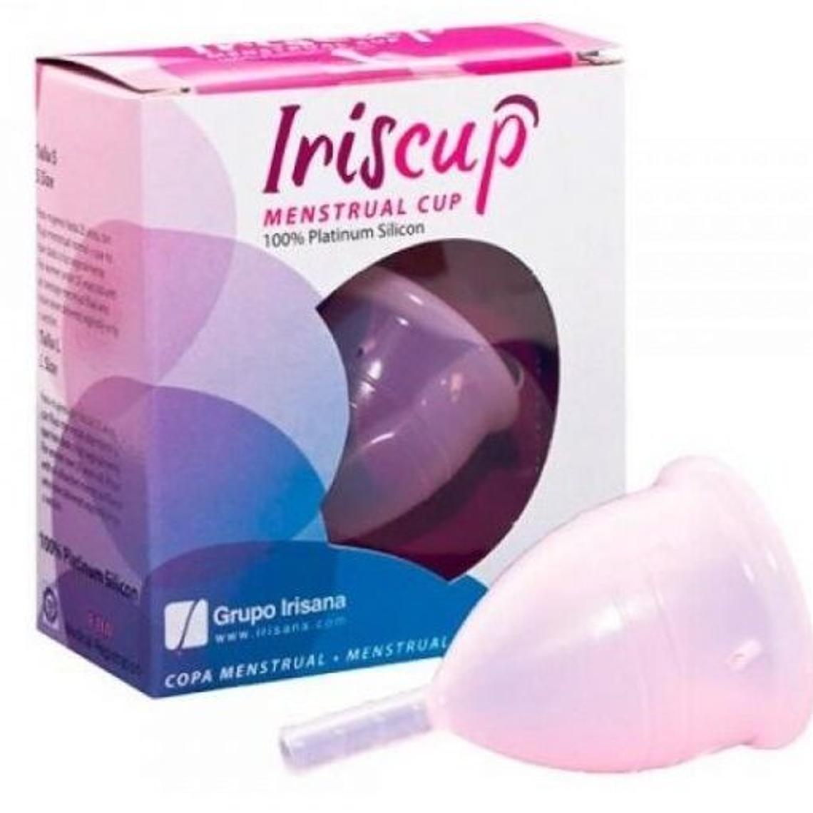 IRISCUP - COPO GRANDE DO MÊS ROSA + SACO ESTERILIZADOR GRATUITO 1