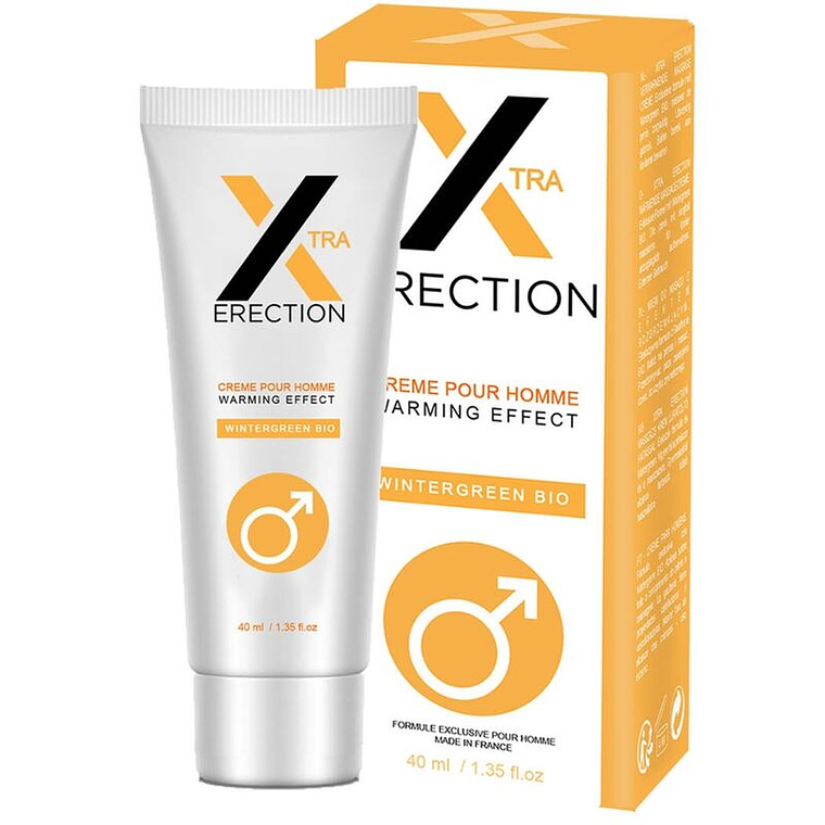 RUF - X ERECTION CREME DE ERECO EFEITO CALOR 40 ML 1