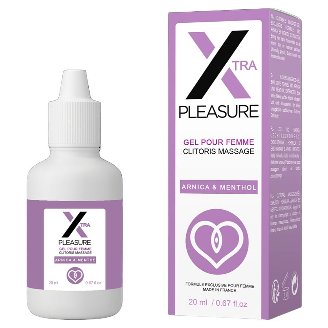 RUF - X PLEASURE GEL DE MASSAGEM PARA CLITÓRIS 20 ML 1