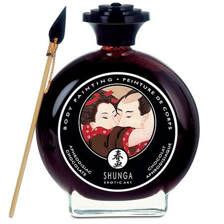 SHUNGA - PINTURA CORPORAL DE CHOCOLATE 1