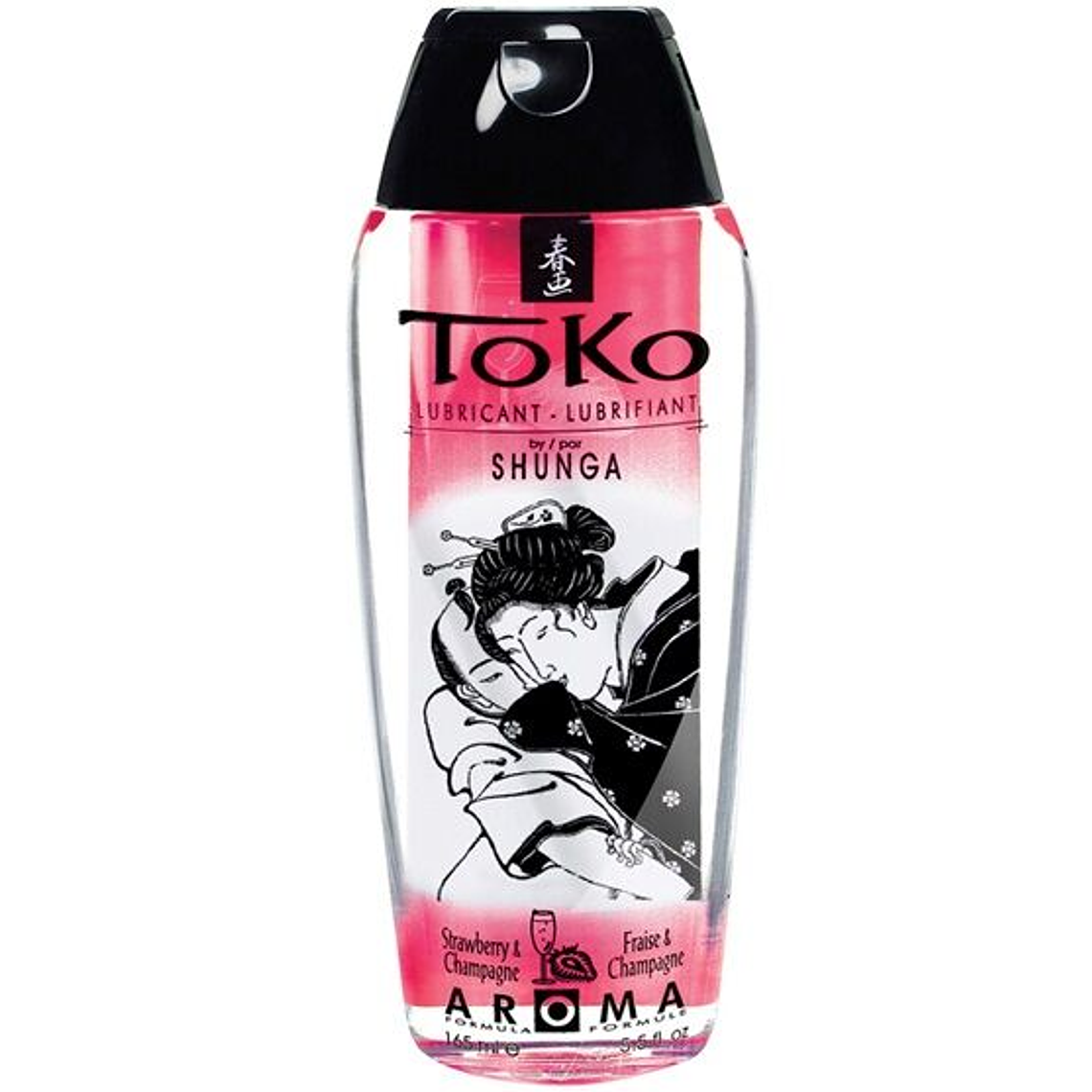 SHUNGA - TOKO AROMA LUBRIFICANTE DE MORANGO E CHAMPANHE 1