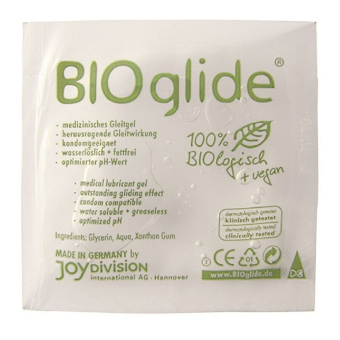 JOYDIVISION BIOGLIDE - LUBRIFICANTE LÍQUIDO MONODOSE 3 ML 1