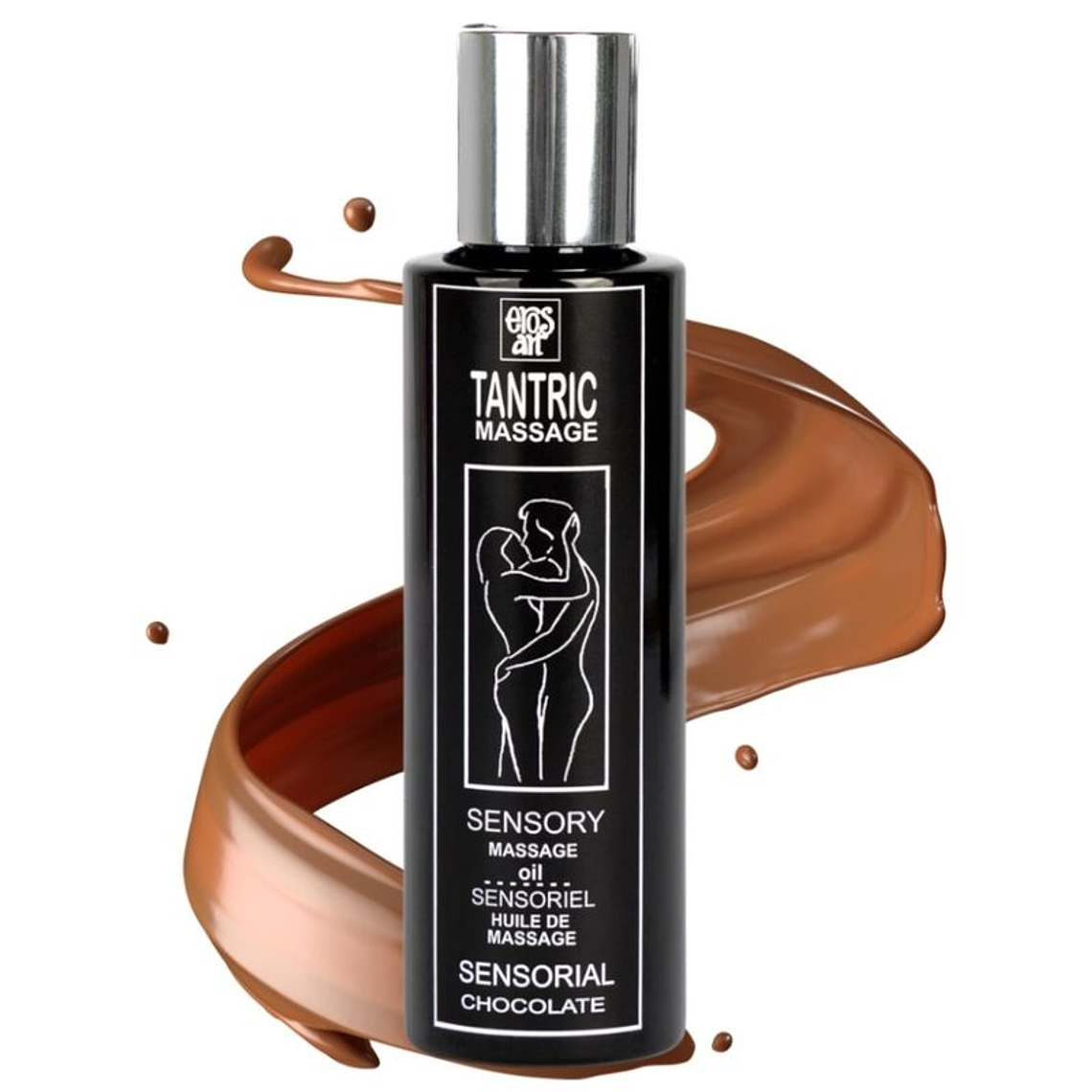 EROS-ART - ÓLEO DE MASSAGEM TÂNTRICA NATURAL E AFRODISÍACO DE CHOCOLATE 100 ML 1