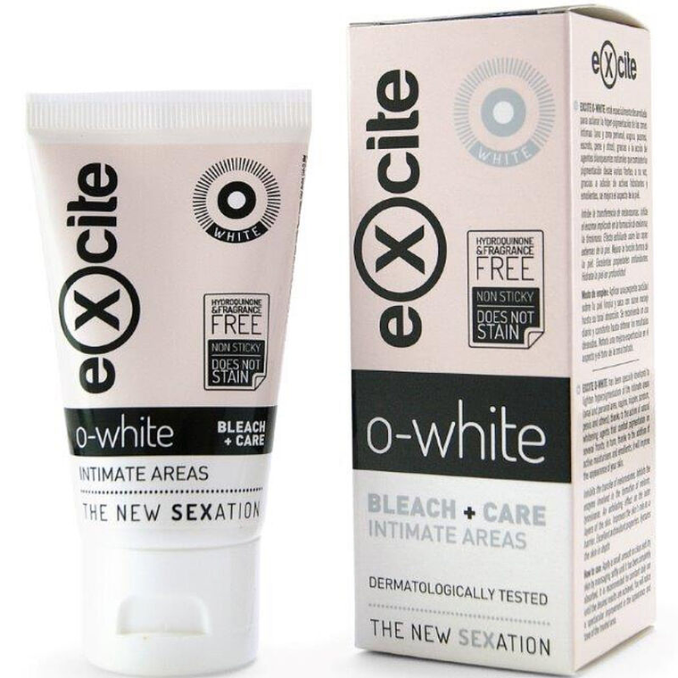 EXCITE - O WHITE BLEACH + CUIDADO ÁREAS ÍNTIMAS 50 ML 1