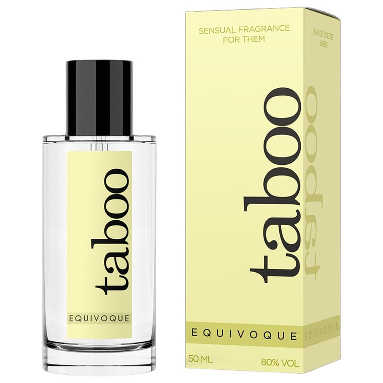 RUF - PERFUME TABOO EQUIVOQUE COM FEROMONAS PARA ELE E ELA 1