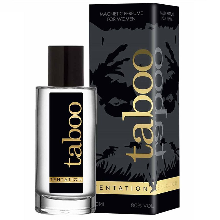 RUF - PERFUME TABOO TENTATION COM FEROMONAS PARA ELA 50ML 1