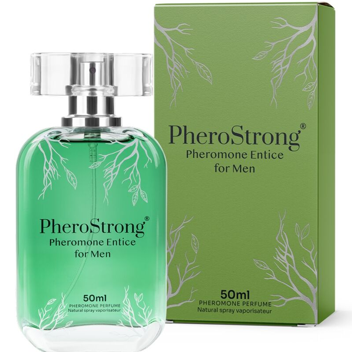 PHEROSTRONG - PERFUME DE FEROMÔNIOS SENTICE PARA HOMENS 50 ML 1