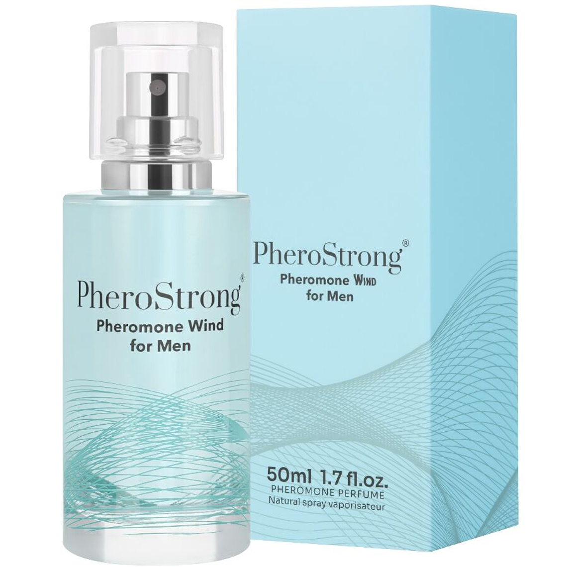 PHEROSTRONG - PERFUME FEROMONAS WIND PARA HOMENS 50 ML 1