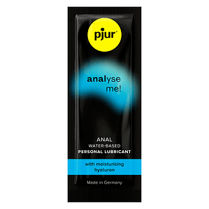 PJUR - ANALYZE ME LUBRIFICANTE DE GUA ANAL 2 ML
