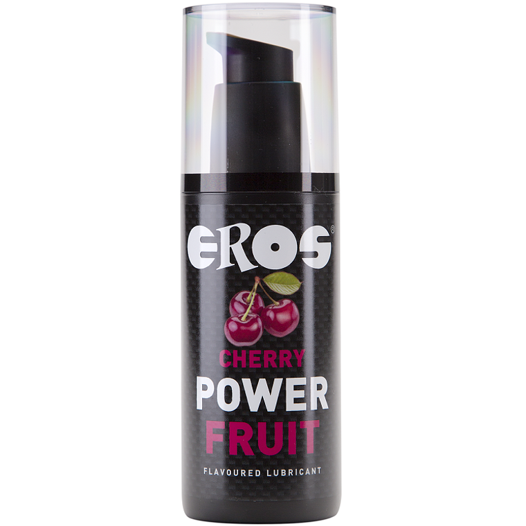 EROS CHERRY POWER FRUIT LUBRIFICANTE COM SABOR 125 ML 1