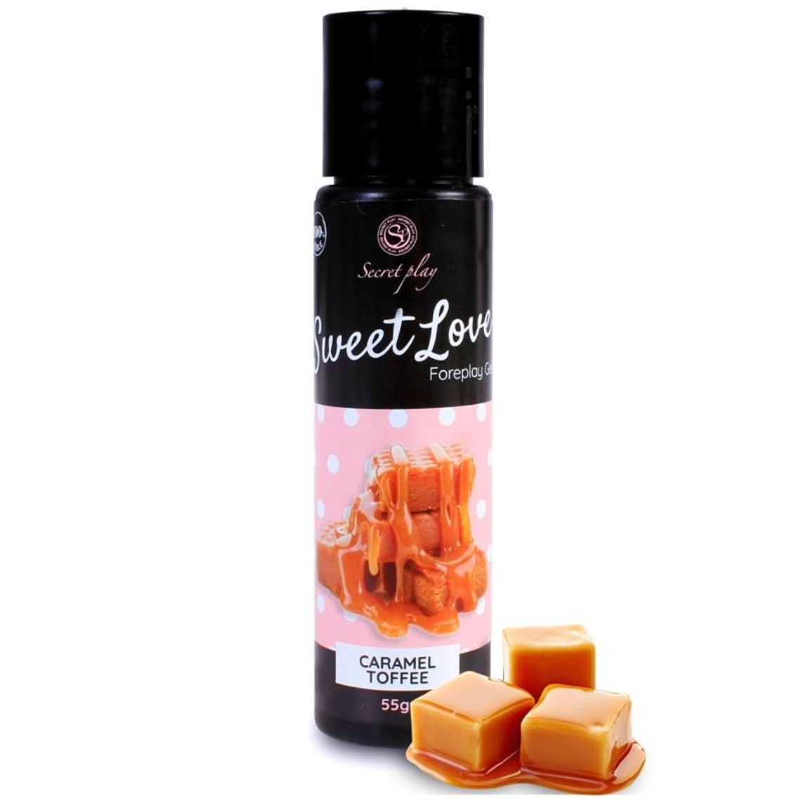 SECRETPLAY - GEL DOCE AMOR CARAMELO 60 ML 1