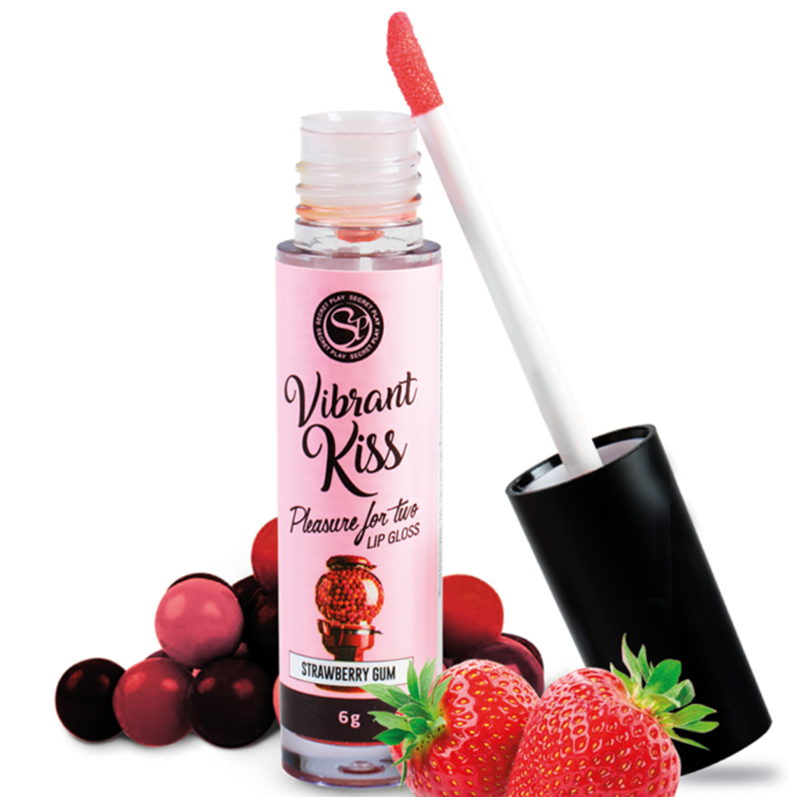 SECRETPLAY - LIP GLOSS VIBRANT KISS CHICLE DE FRESA 1