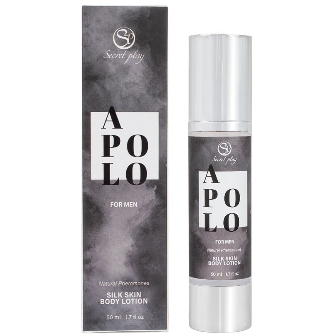 SECRETPLAY - LOÇÃO DE PELE APOLO SILK PARA HOMENS 50 ML 1