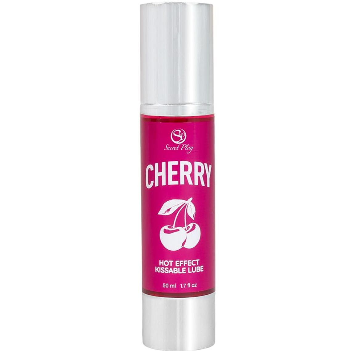 SECRETPLAY - LUBRIFICANTE AQUECEDOR DE CEREJA 50 ML 1