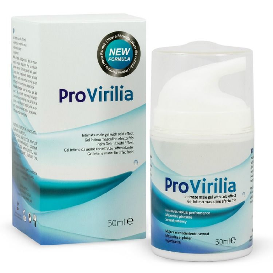 500 COSMETICS - PROVIRILIA GEL ÍNTIMO MASCULINO PARA AUMENTAR O DESEMPENHO SEXUAL 1