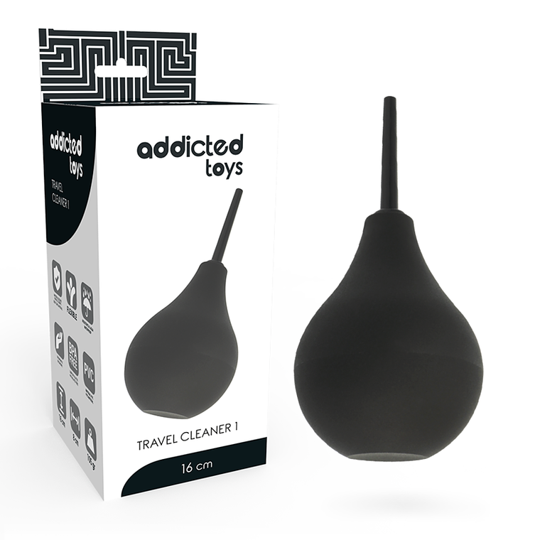 ADDICTED TOYS - ANAL DOUCHE PRETO 1