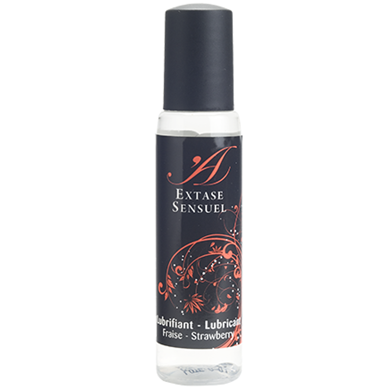 EXTASE SENSUAL - LUBRIFICANTE DE VIAGEM MORANGO 35 ML 1
