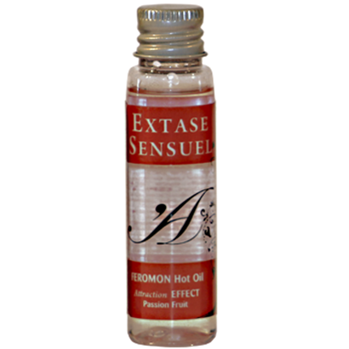 EXTASE SENSUAL - ÓLEO DE MASSAGEM DE EFEITO CALOR COM FEROMÔNIOS DE MARACUJ VIAGEM 35 ML 1