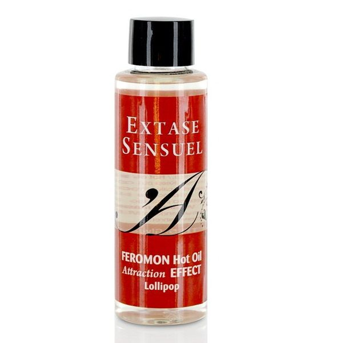 EXTASE SENSUAL - ÓLEO DE MASSAGEM DE EFEITO DE CALOR COM FEROMONAS DE PIRULET 100 ML 1