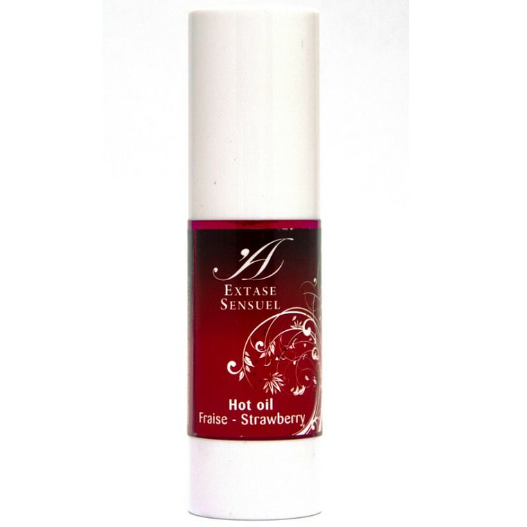 EXTASE SENSUAL - ÓLEO ESTIMULANTE DE CALOR DE MORANGO 30 ML 1