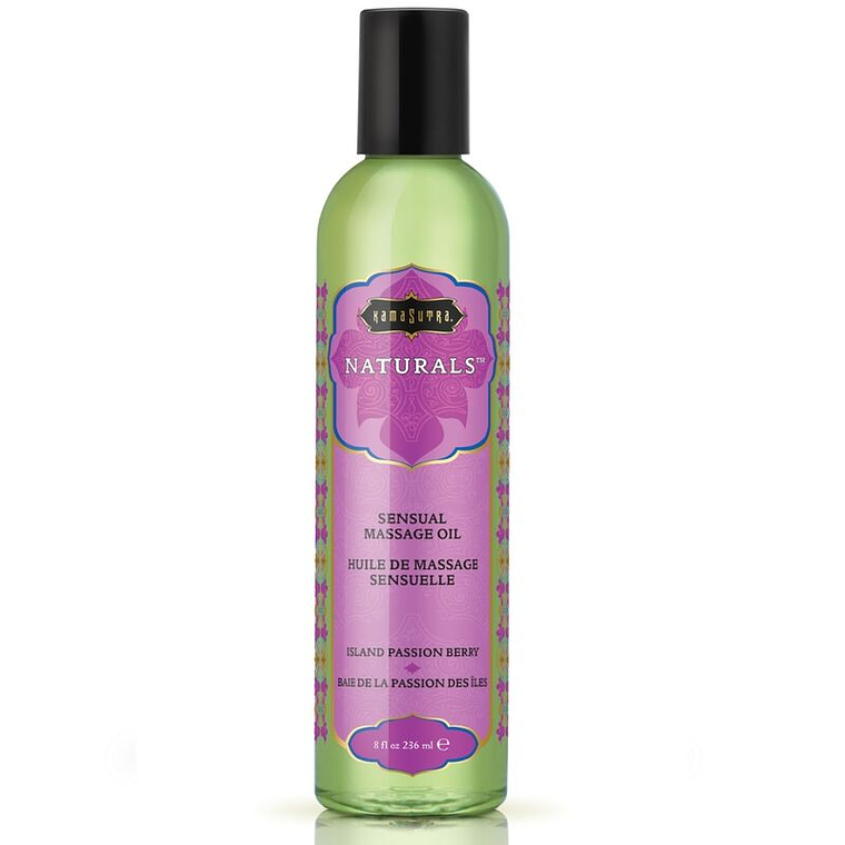 KAMASUTRA - ÓLEO DE MASSAGEM NATURAL PASSION BERRY 236 ML 1