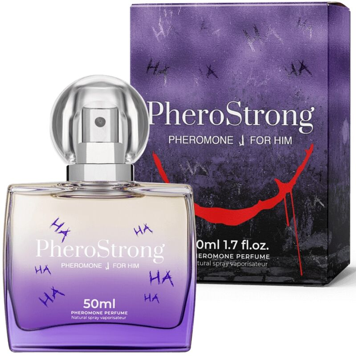 PHEROSTRONG - PERFUME DE FEROMONAS J PARA ELE 50 ML 1