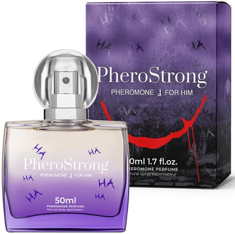 PHEROSTRONG - PERFUME DE FEROMONAS J PARA ELE 50 ML 1