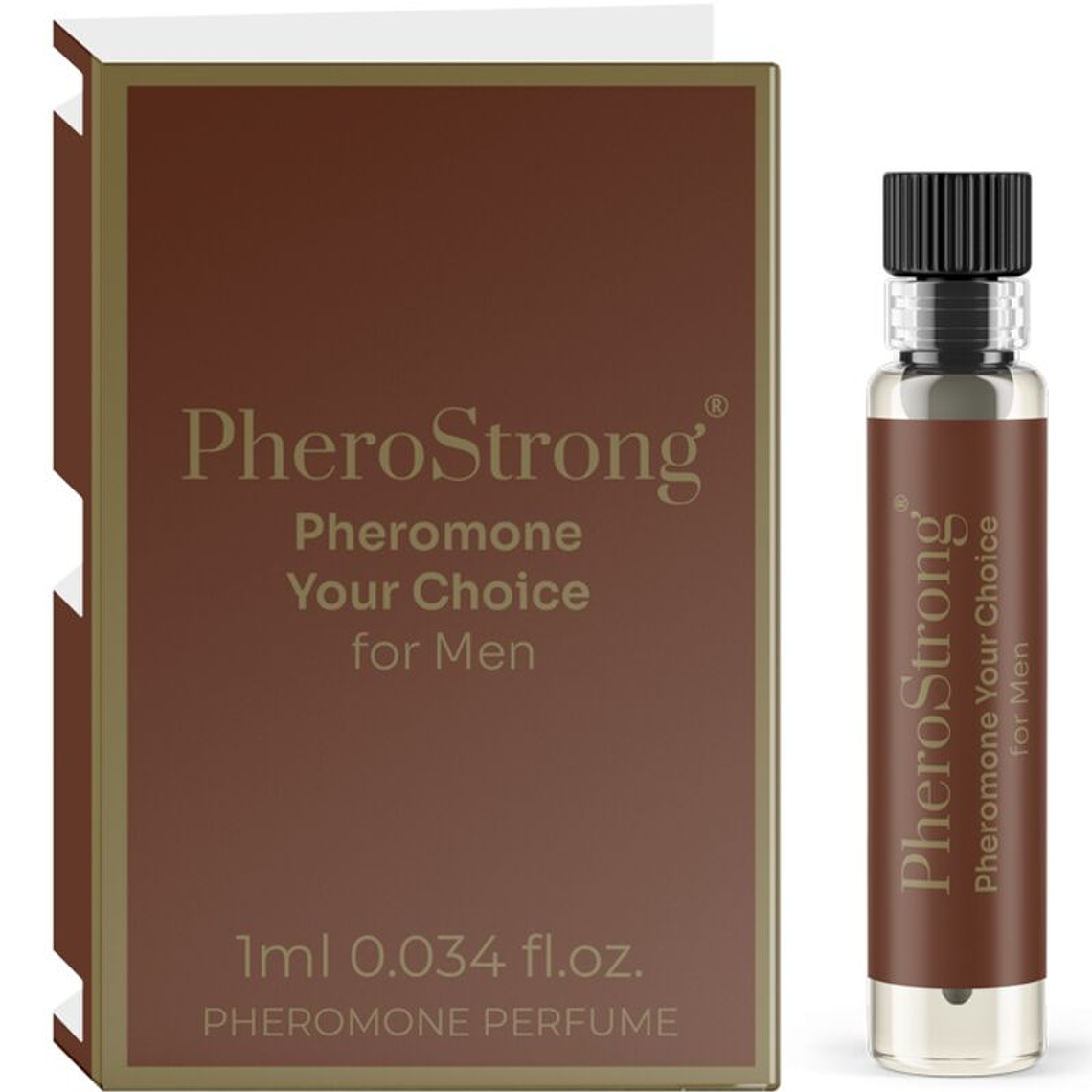 PHEROSTRONG - PERFUME DE FEROMONAS SUA ESCOLHA PARA HOMEM 1 ML 1