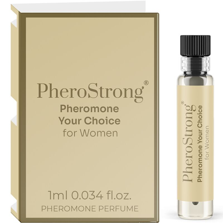 PHEROSTRONG - PERFUME DE FEROMONAS SUA ESCOLHA PARA MULHERES 1 ML 1