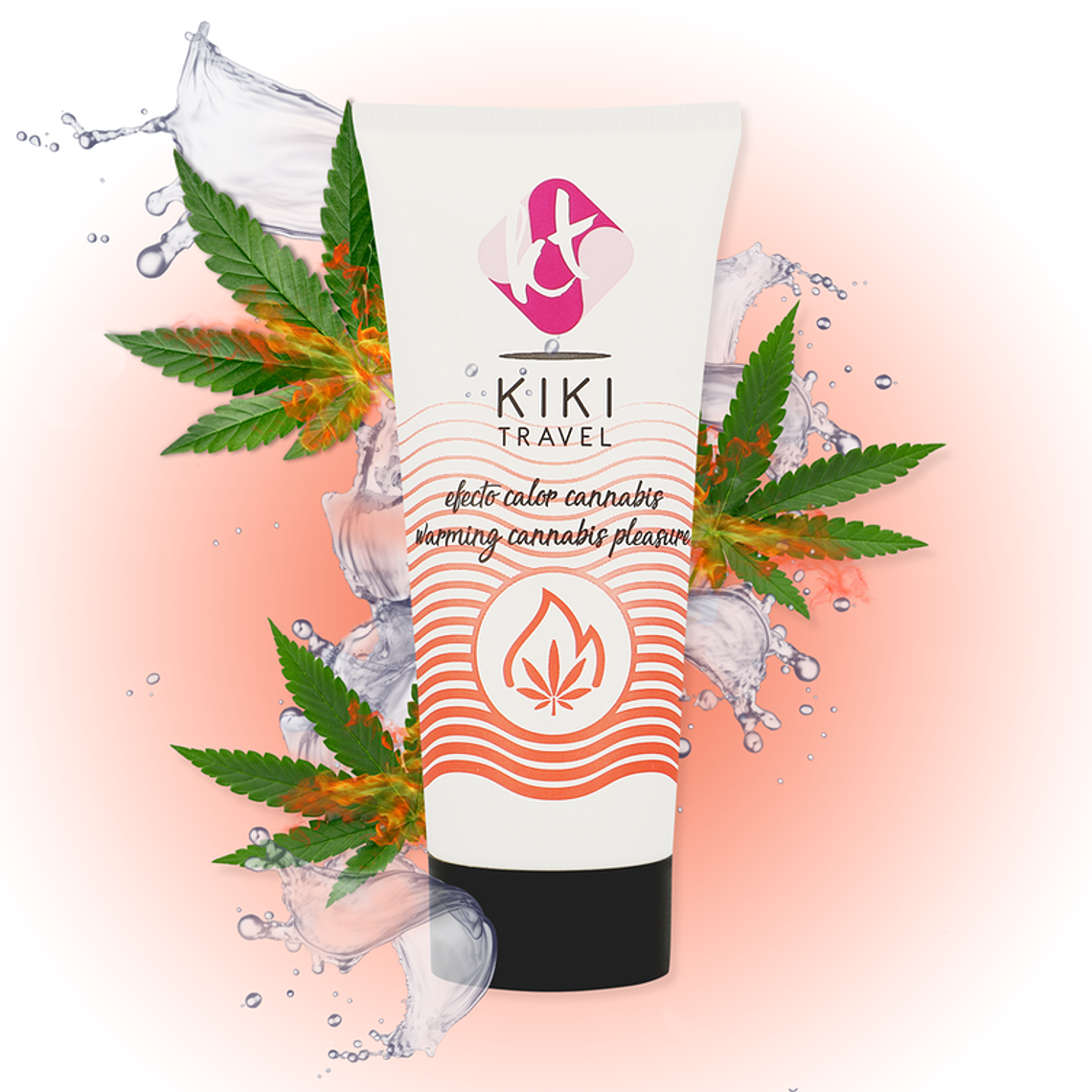 KIKÍ TRAVEL - CANNABIS LUBRIFICANTE DE EFEITO QUENTE 50 ML 1