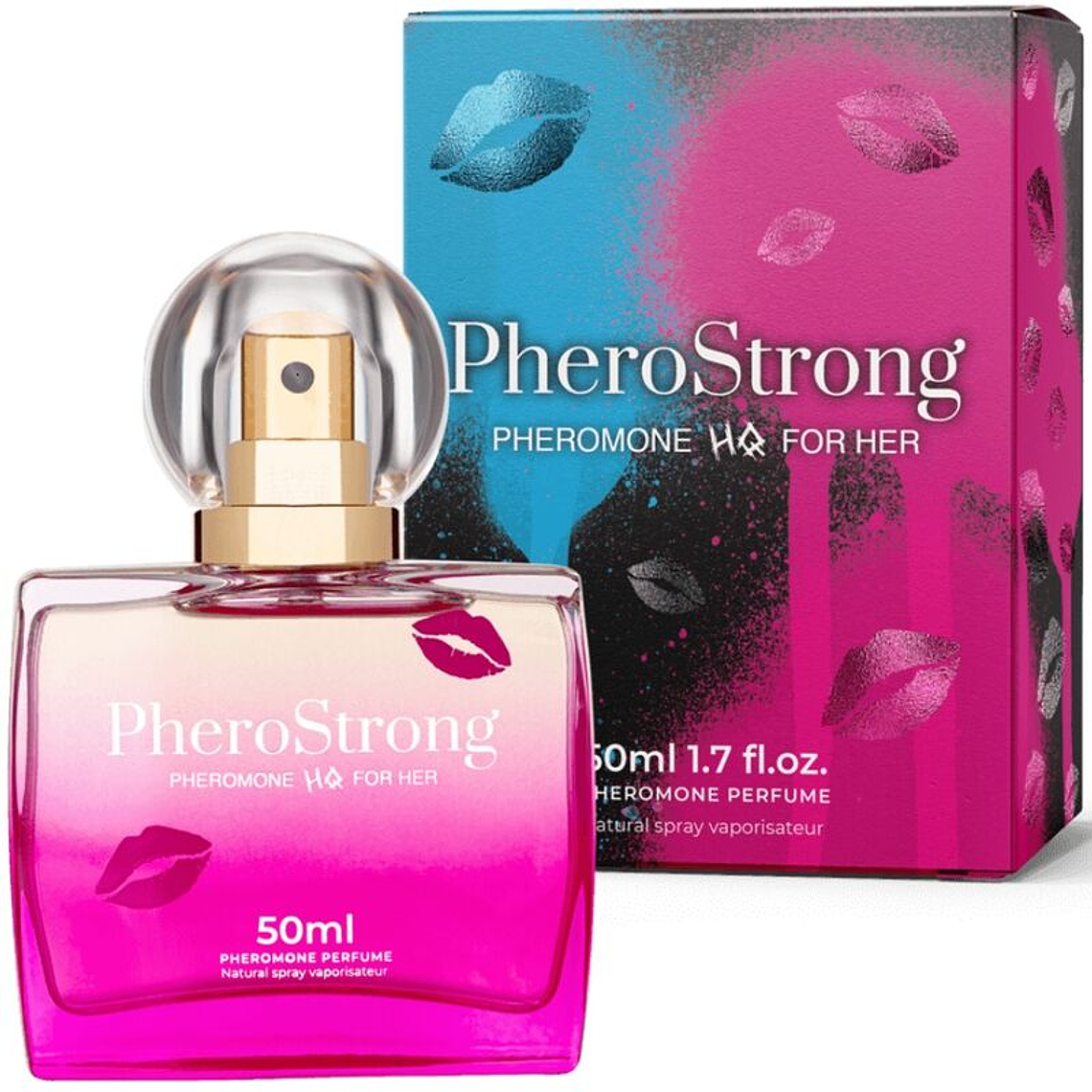 PHEROSTRONG - PERFUME DE FEROMÔNIOS HQ PARA ELA 50 ML 1