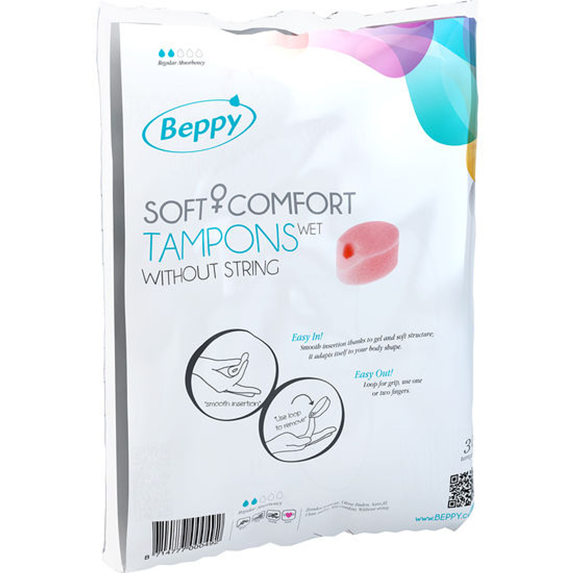 BEPPY - SOFT COMFORT TAMPONS MOLHAM 30 UNIDADES 1