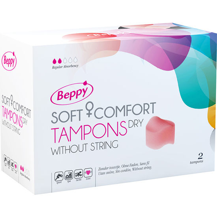 BEPPY - SOFT-COMFORT TAMPONS SECO 2 UNIDADES 1