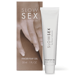 BIJOUX - GEL DE MASSAGEM SLOW SEX COM APLICADOR DE DEDOS 30 ML